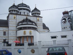 135 Visiting Mioveni church