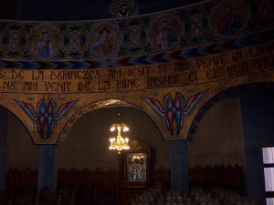 137 Visiting Mioveni church