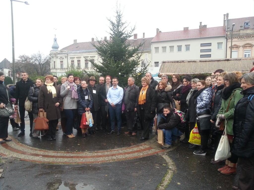 30Visiting the Town Hall and meeting the local authorities