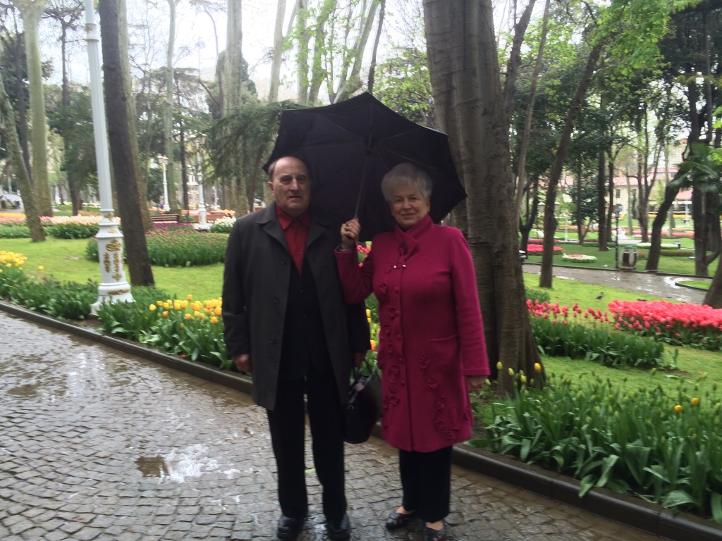 83 Latvian headmistress in the Gulhanane park