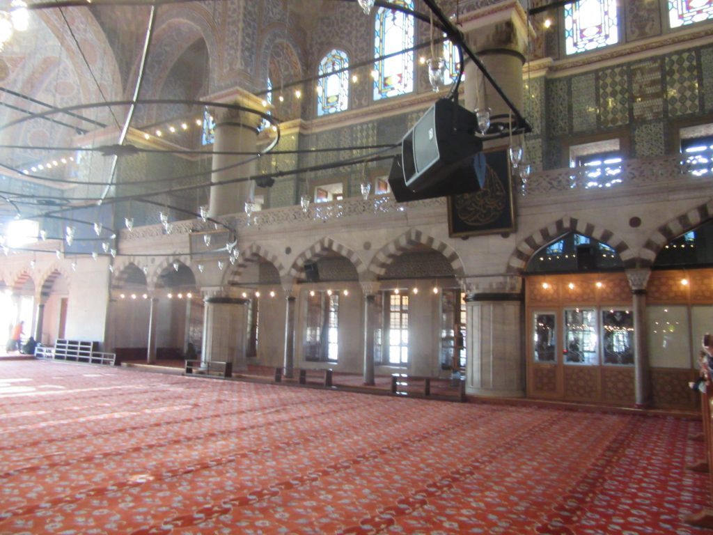 11. Inside the Sultan Ahmed Mosque