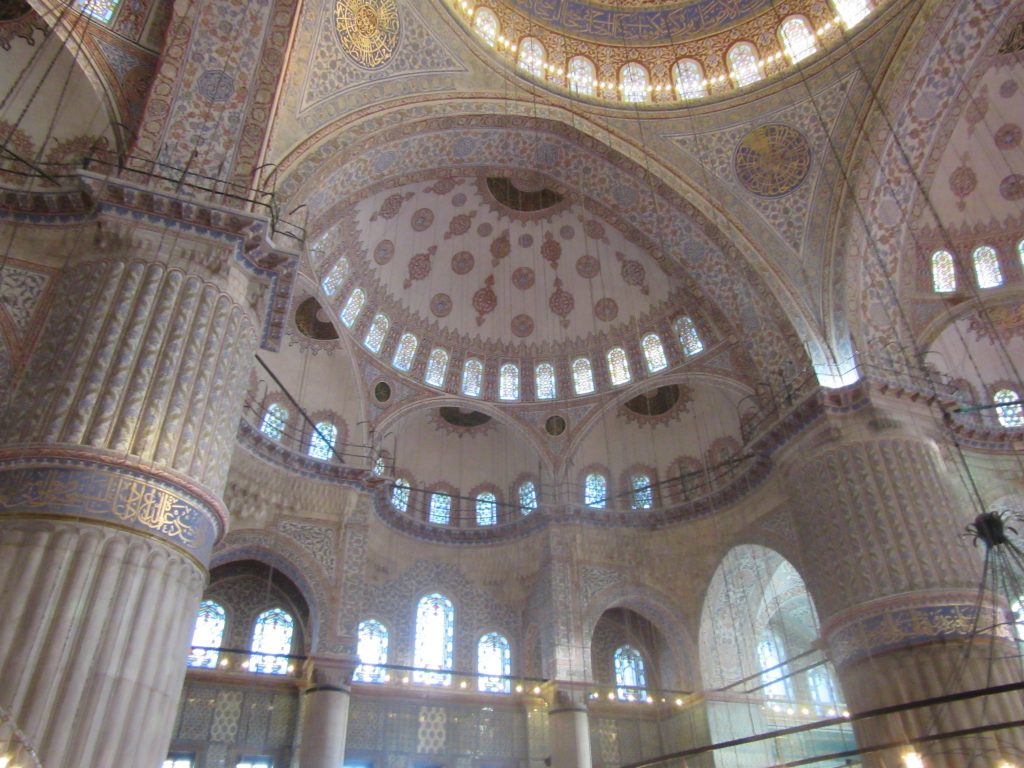 12. Inside the Sultan Ahmed Mosque