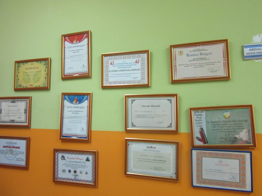 30. Certificates and diplomas