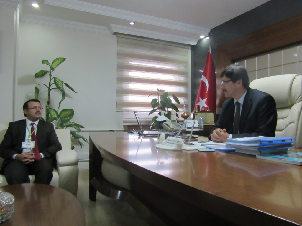 51. Visiting the head of Afyonkarahisar Educational department