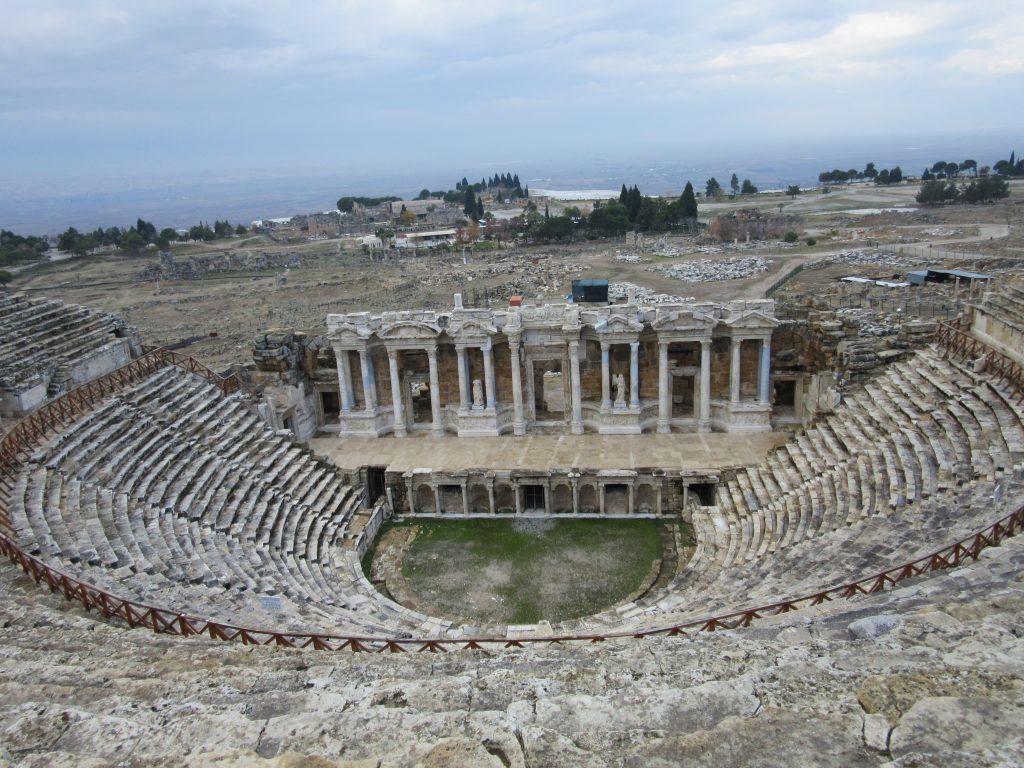 64. Roman amphitheatre at Hierapolis