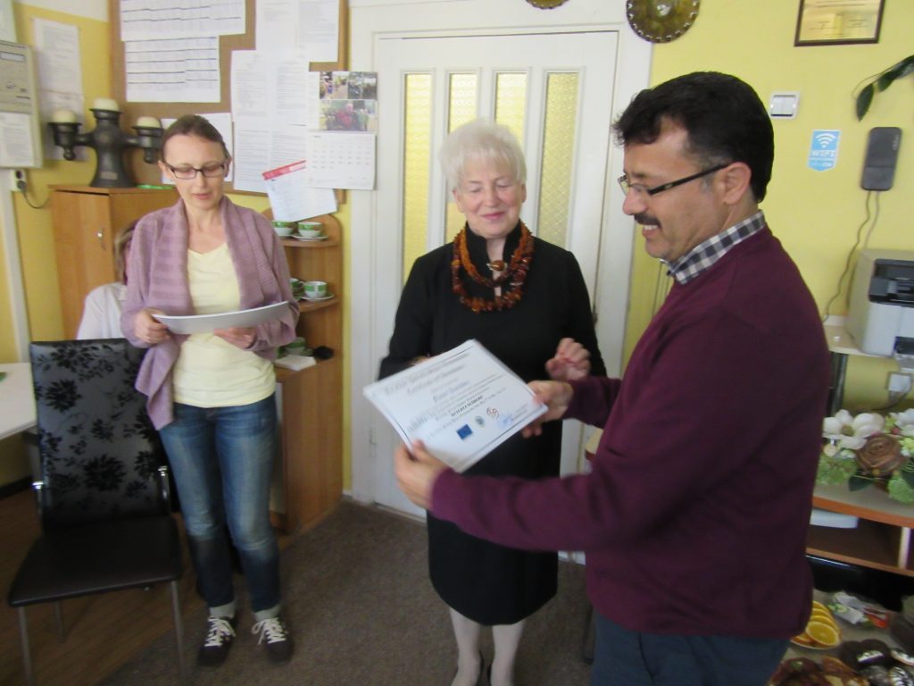 55. Presenting certificates