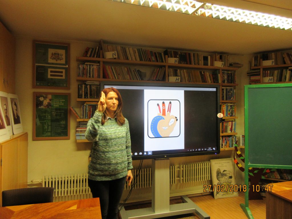 56. Learning the sign language