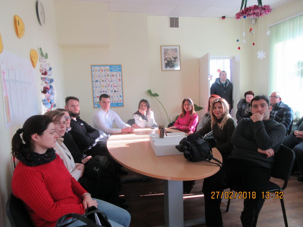 58. Visiting the Rezekne department of the Latvian Association of the Deaf