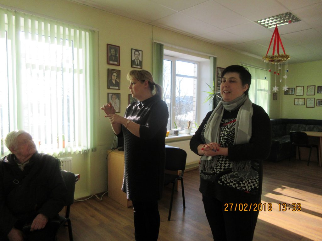 59. Visiting the Rezekne department of the Latvian Association of the Deaf
