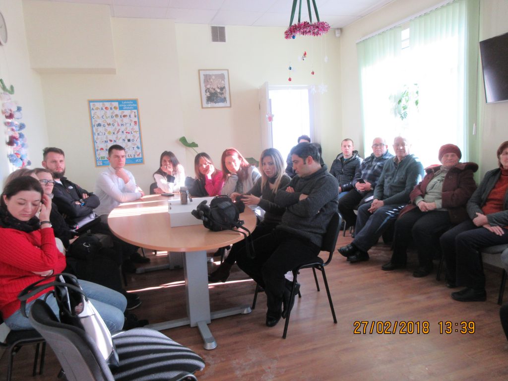 60. Visiting the Rezekne department of the Latvian Association of the Deaf