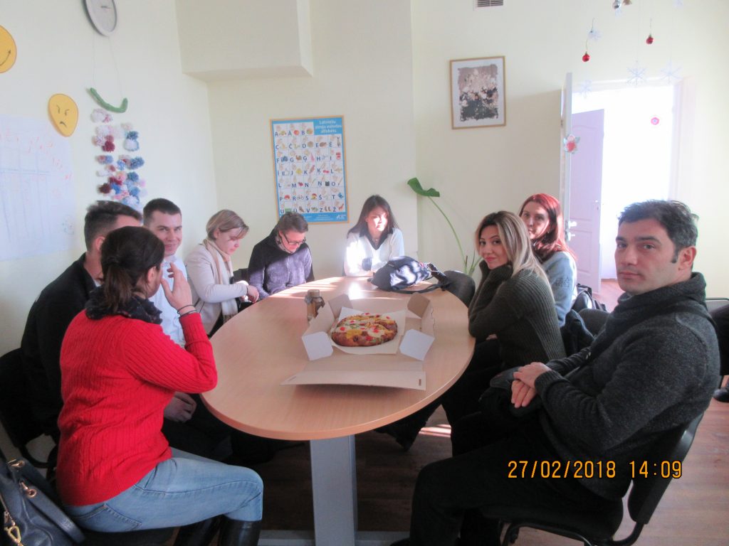 66. Visiting the Rezekne department of the Latvian Association of the Deaf