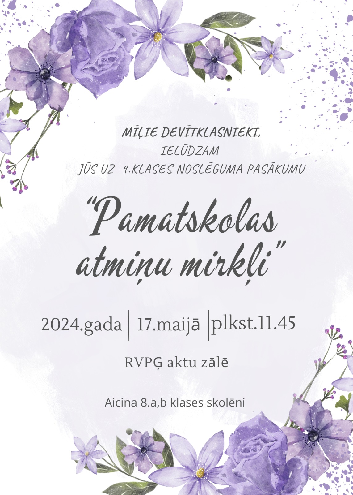 Pamatskolas atmiņas mirkļi