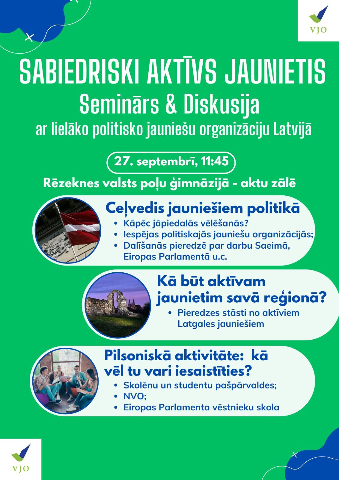 Sabiedriski akīivs jaunietis