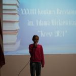 XXXIII Konkurs Recytatorski im. Adama Mickiewicza "Kresy 24"