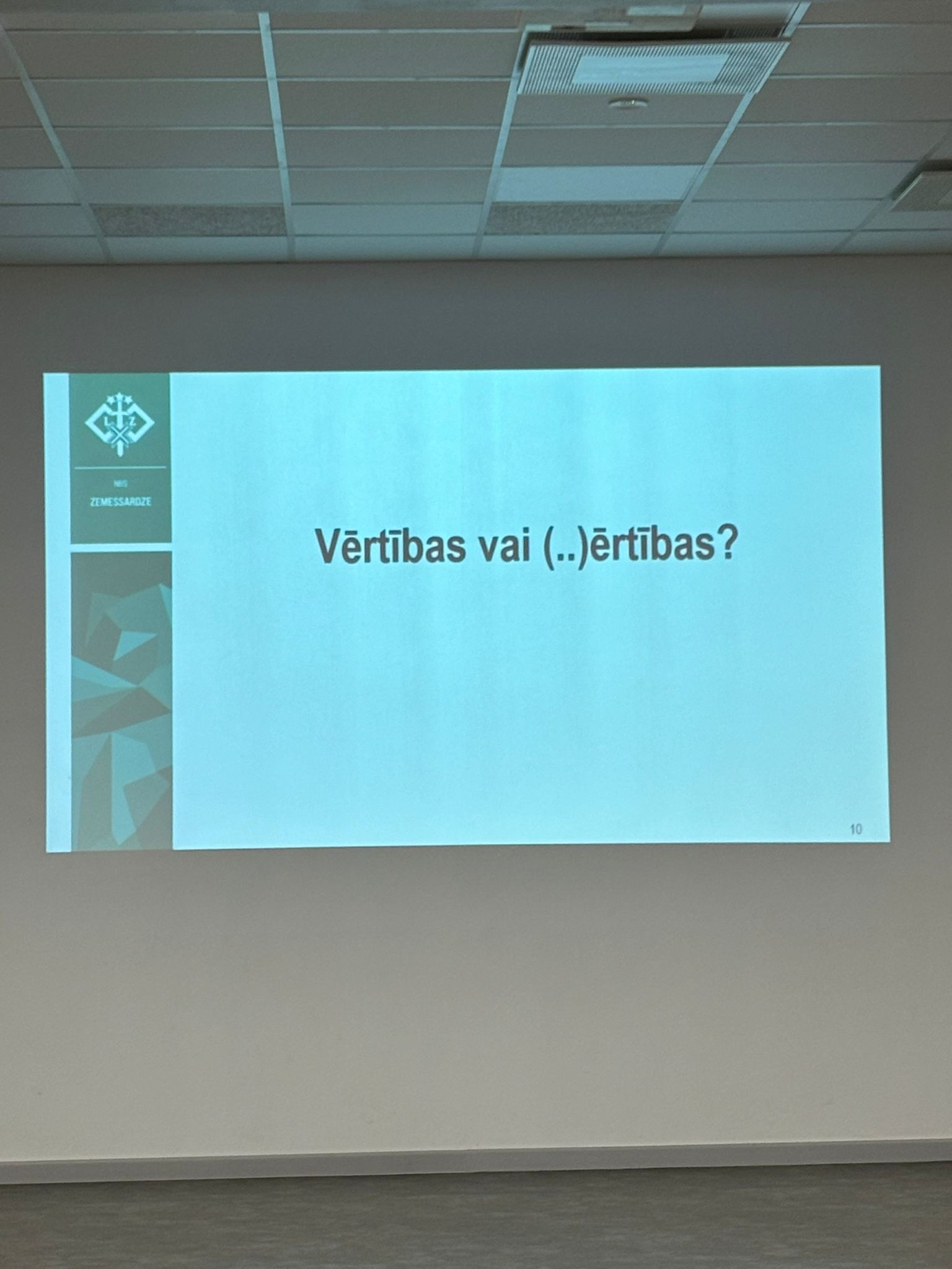 Vērtības vai ērtības?!