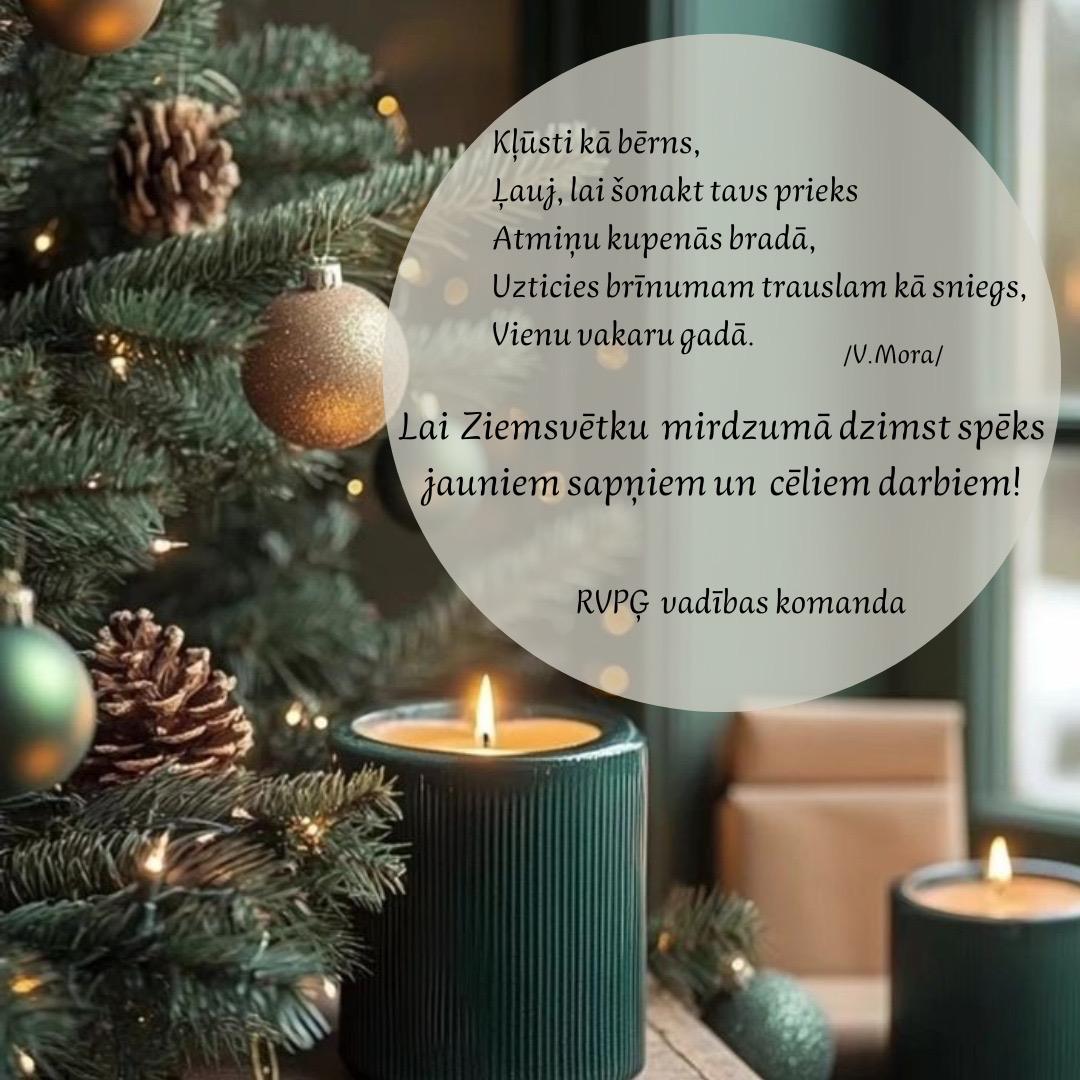 Priecīgus Ziemassvētkus!