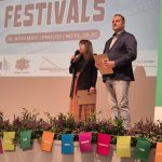 Rēzeknes valsts poļu ģimnāzijas jaunieši Demokrātijas festivālā Preiļos