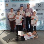 Rēzeknes valsts poļu ģimnāzijas skolēni veiksmīgi startē Valmieras Robotikas čempionātā