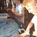 Rēzeknes valsts poļu ģimnāzijas skolēni veiksmīgi startē Valmieras Robotikas čempionātā