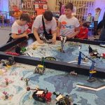 Rēzeknes valsts poļu ģimnāzijas skolēni veiksmīgi startē Valmieras Robotikas čempionātā