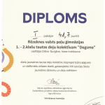 Apsveicam un lepojamies! 