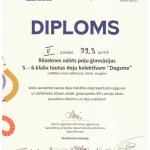 Apsveicam un lepojamies! 