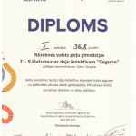Apsveicam un lepojamies! 