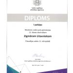 Apbalvošanas pasākumā godina valsts olimpiāžu laureātus un pedagogus