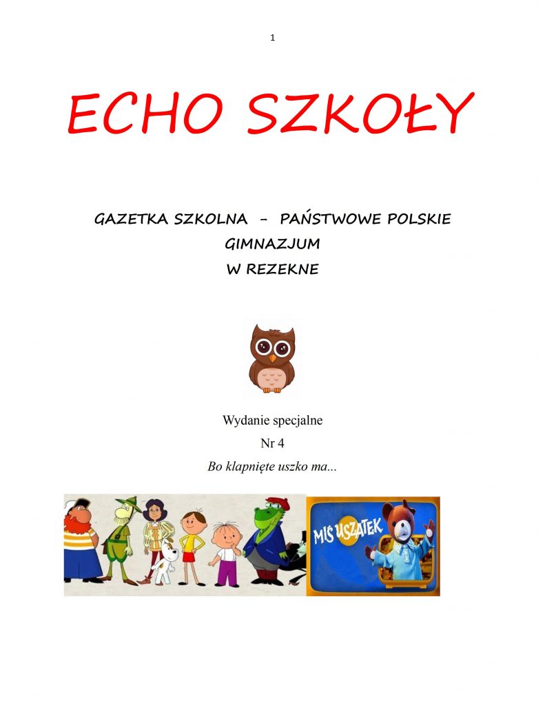 Bo klapnięte uszko ma...