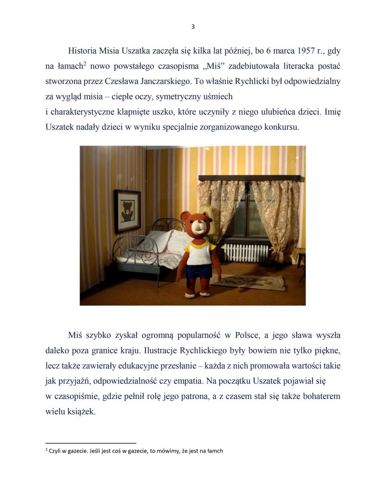 Bo klapnięte uszko ma...
